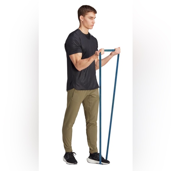 NWT! adidas AEROREADY Men's D4T Training Joggers Olive Strata Size S - Picture 5 of 12